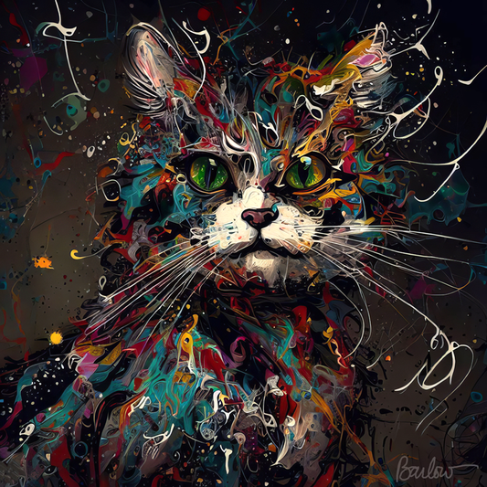 Painted Cat #2