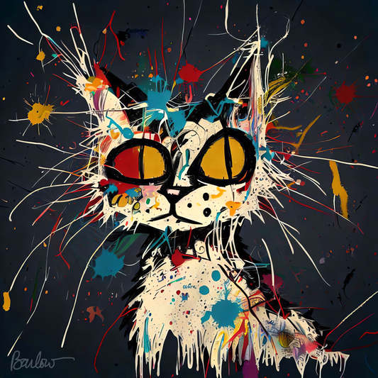 Painted Cat #3