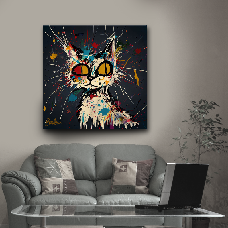 Painted Cat #3