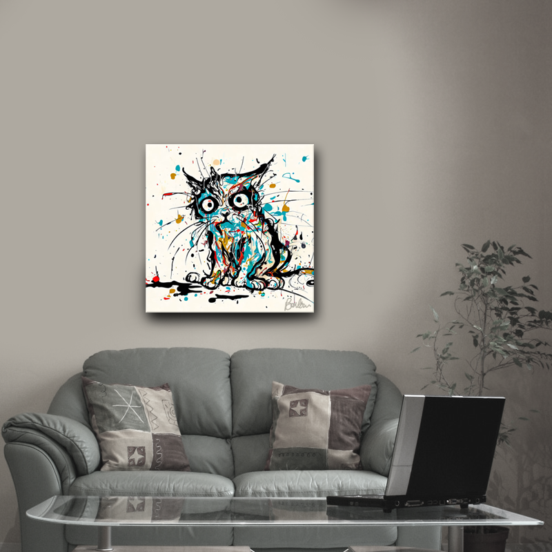 Painted Cat #8